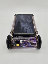 SUE RIOUX - The Sea Parrot - "COLORS" 69 Slag Stained Glass Kaleidoscope SIGNED