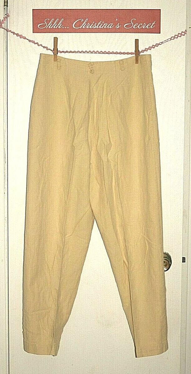 VINTAGE 90s LIZSPORT Liz Claiborne Womens Pants Linen VINTAGE 90s LIZSPORT Liz Claiborne Womens Pants Linen