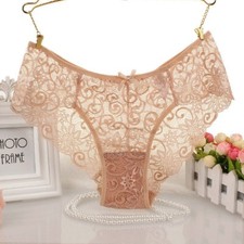 femmes dentelle sexy Pur caleçons creusé slip lingerie corsaire GRAND