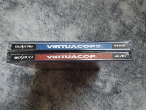 Sega Saturn NTSC J Black Official Stunner Gun HSS-0122 + Virtua Cop 1 and 2 - Picture 18 of 19