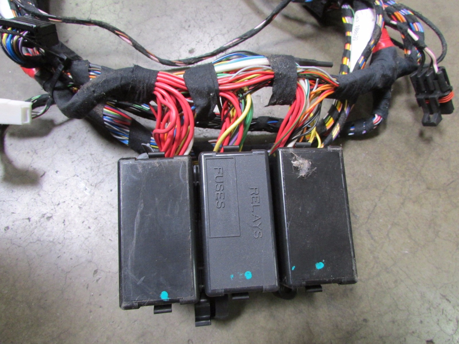 Ferrari 360, LH, Left Rear Tunnel Wiring Harness, Used, P/N 188899