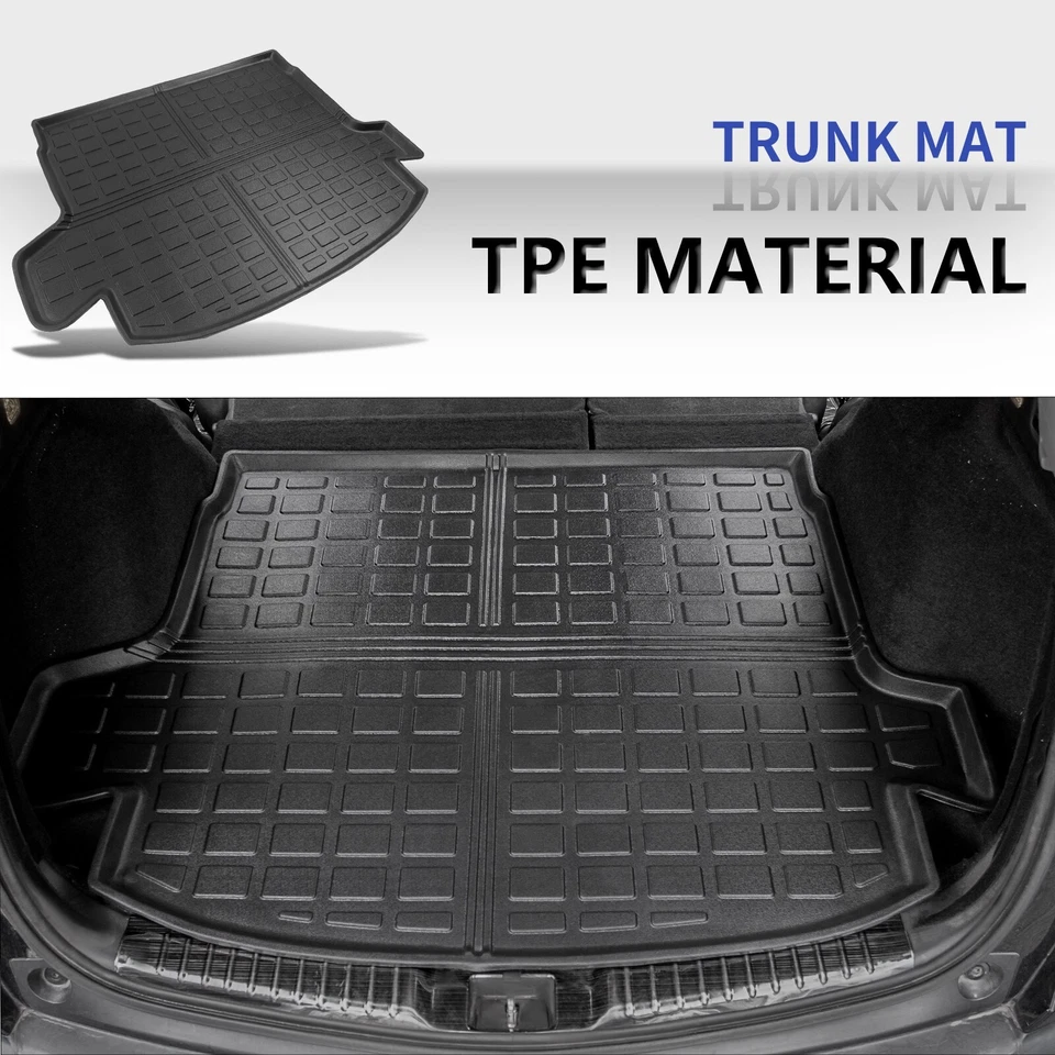 For 2017-22 Honda CRV Hybrid Floor Mats Cargo Mats Backrest Mat Trunk Liners TPE — 第 4/4 张图片