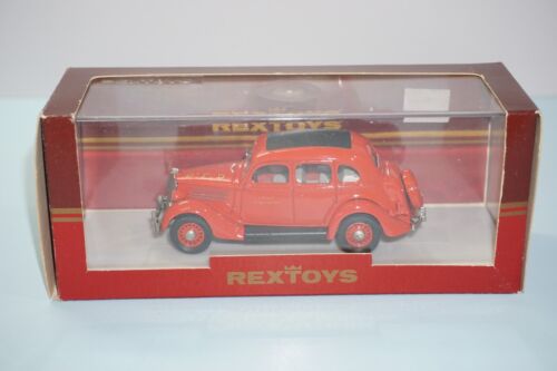 1935 Rextoys Ford Touring Limousine Feuerwehr 49 1:43 - OVP - Bild 3 von 8