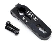 Core-RC Aluminum Short Servo Arm (Black) (25T-Futaba, Savox, ACE) [CRC-CR192]
