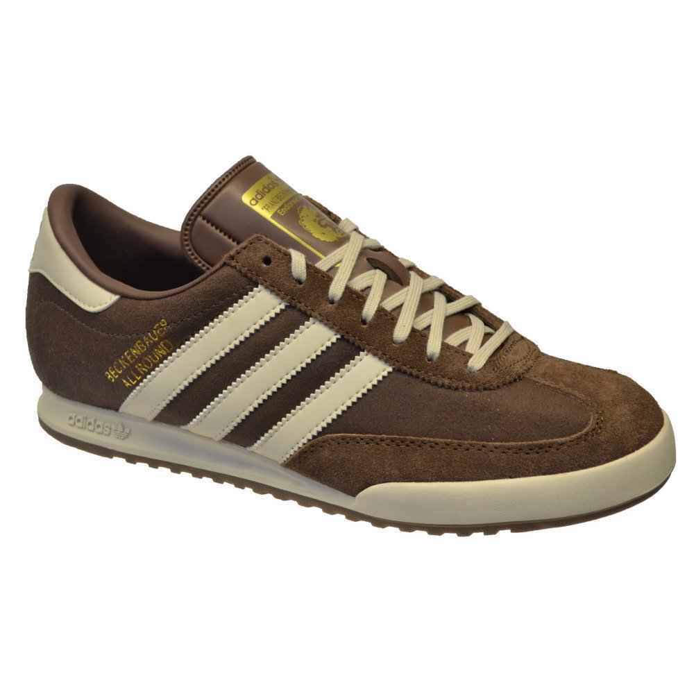 adherirse Inactividad Correspondiente ADIDAS ORIGINALS BECKENBAUER ALLROUND MENS TRAINERS BROWN LEATHER MENS UK  SIZES | eBay