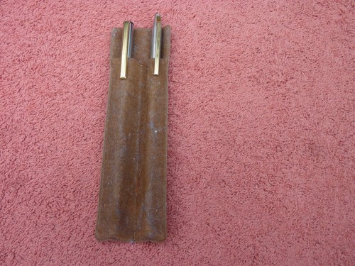 Vintage Chromatic USA Pen & Mechanical Pencil Stainless with gold trim. WORKING. - Picture 4 of 13