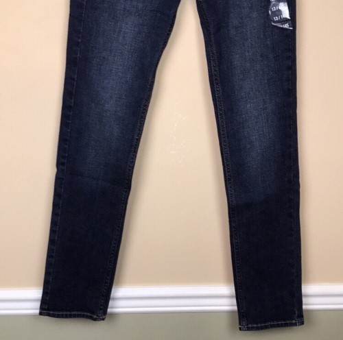NWT Abercrombie Kids Big Girls’ Slim Super Skinny Dark Wash Denim Jeans 13 / 14 - Picture 3 of 12