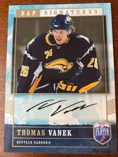 2006-07 Upper Deck Autograph Thomas Vanek Auto