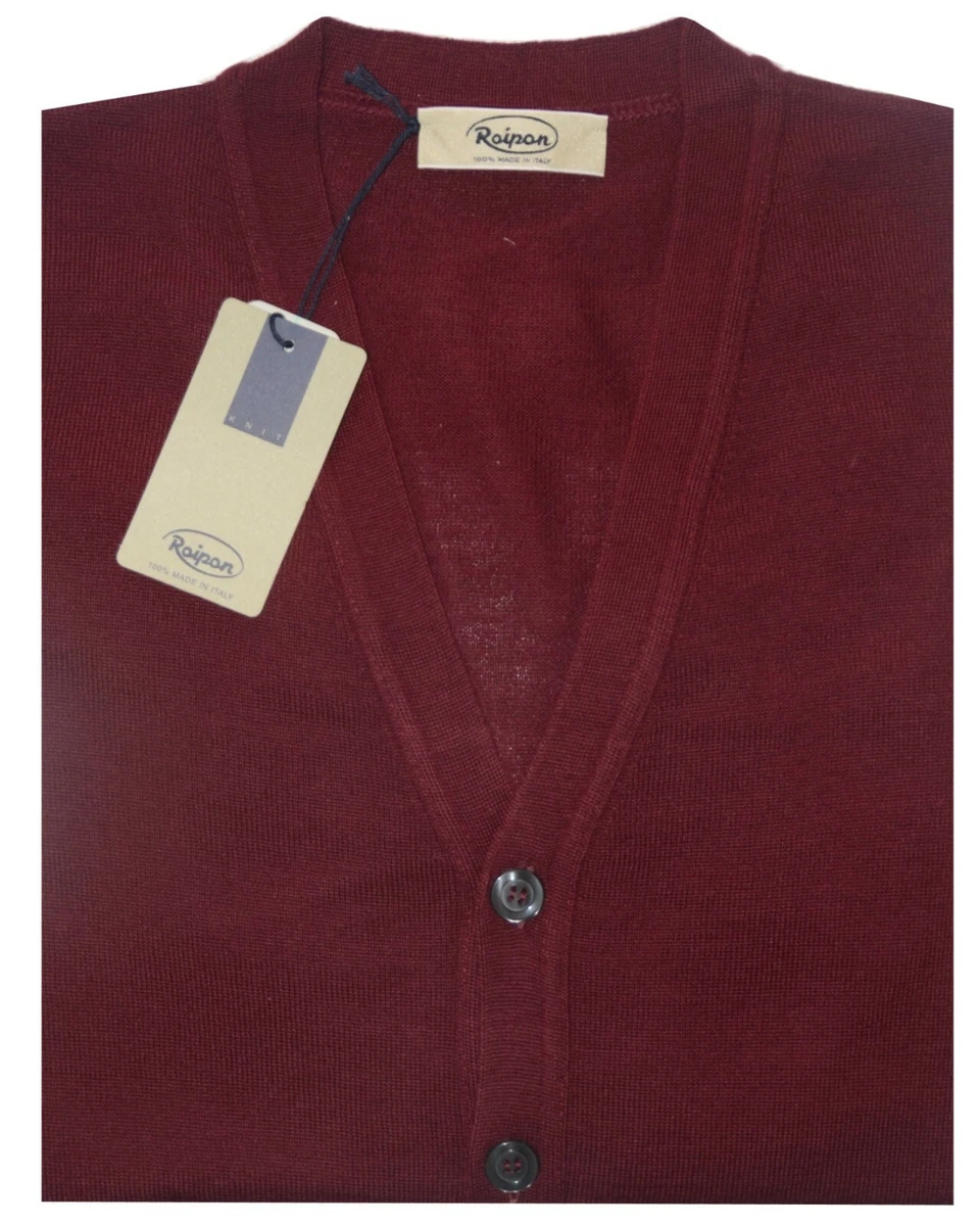 Pull Polaire Atlas For Men Rouge – Taille 4XL – 1/4 Zip Henley