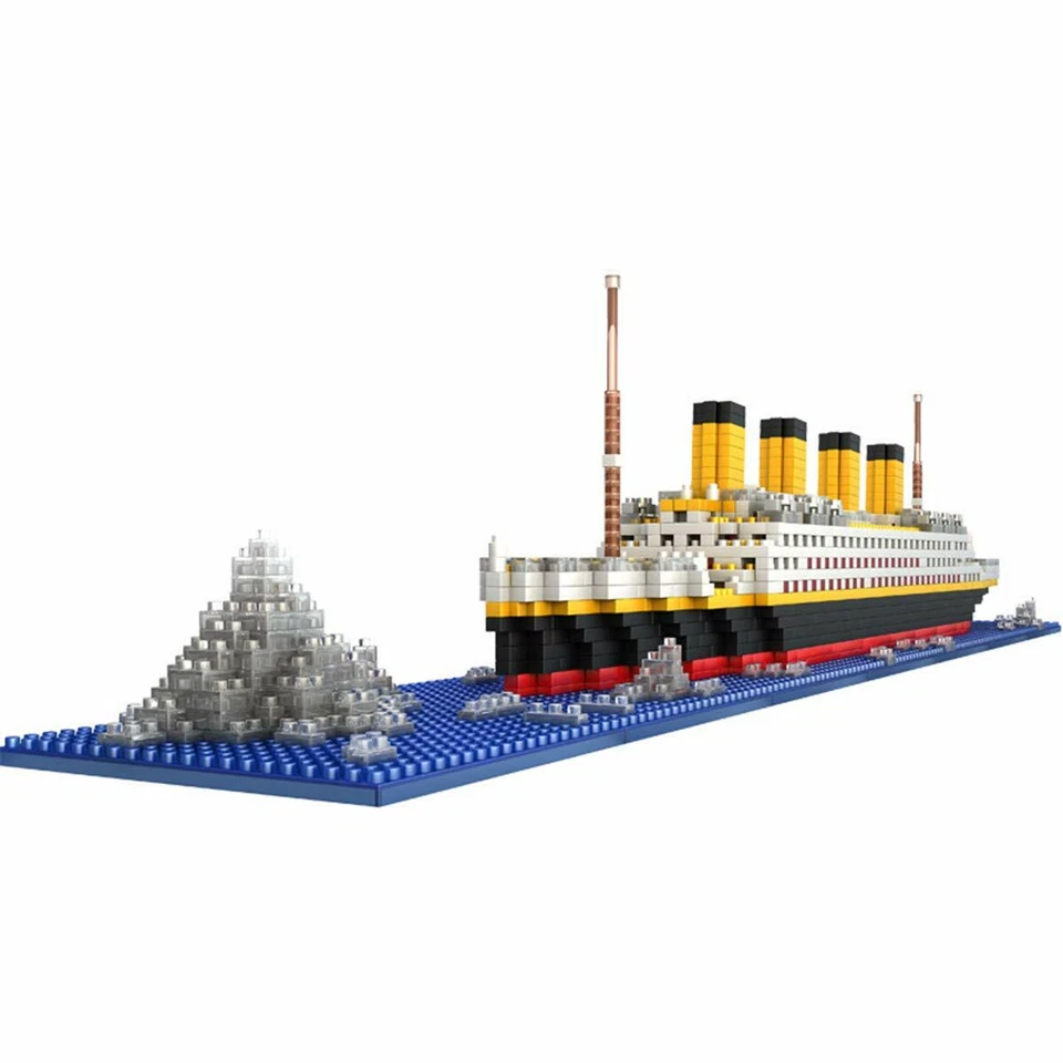 Titanic Ship Micro Brick Model / Puzzle - 1860Pcs