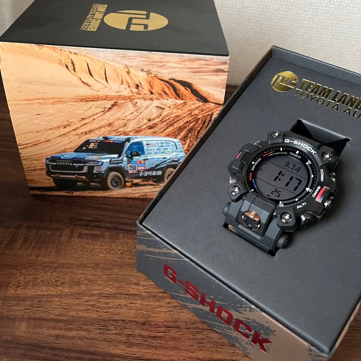 G-SHOCK GW-9500TLC-1JR ランドクルーザー 匿名配送 カシオ CASIO WATCH G-SHOCK TEAM LAND CRUISER TOYOTA AUTO BODY