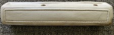 Front Armrest Pad White 66-70 Charger 67 Coronet Rt Gtx 66-71 C-body Oem