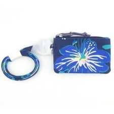 Vera Bradley Firefly Garden Lighten Up Zip Id & Lanyard Set NWT