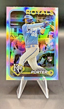 Logan Porter RC SP 2024 Topps Series 2 Rainbow Foil Parallel Kansas City Royals