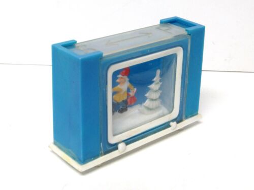 1963 TV Schneekugel Salz Pfeffer Elfe CLACO Sammlerstück Kenilworth N.Y #205 - Bild 2 von 8