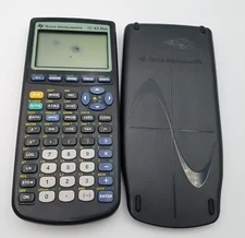 Texas Instruments TI-83 Plus Graphing Calculator w/ Cover (BAD PIXEL) Tested