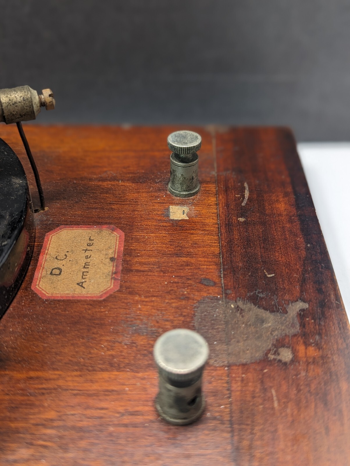 Antique Steampunk Industrial Reliance Instrument Type W Amperes Meter Chicago US