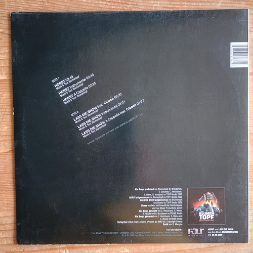 Blumentopf – Horst / Lass Die Show 12" DE-2006 1st PRESS VG++/VG - Bild 2 von 4