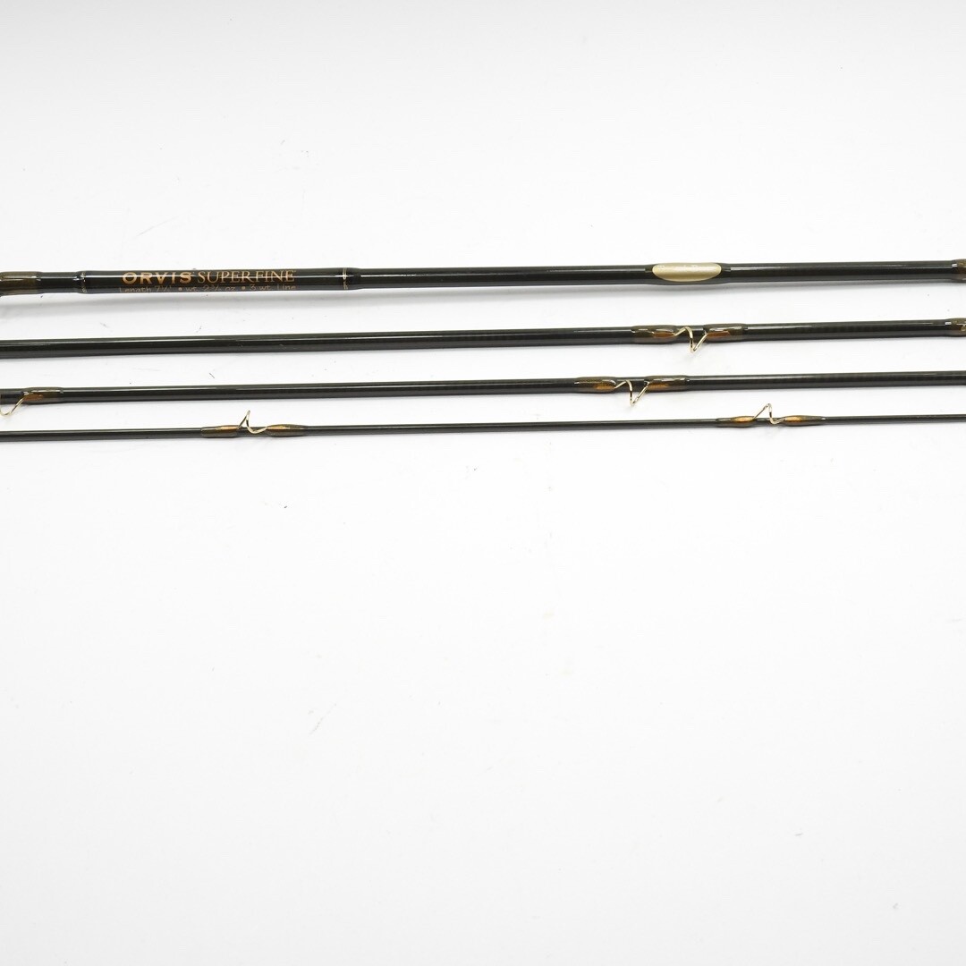 Orvis Superfine Trout Bum Fly Rod. 7’ 6” 3wt. See Description. W/ Tube