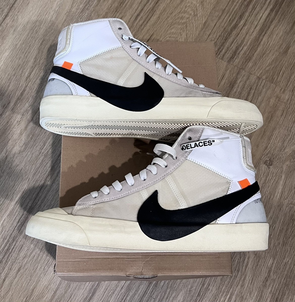 Nike per off white blazer sale