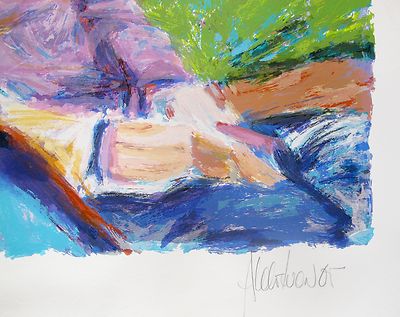 ALDO LUONGO DESTINY Hand Signed Limited Edition Large