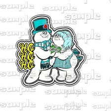 Disney Christmas Frosty clo b Premade Scrapbook Page Paper Piece die cut