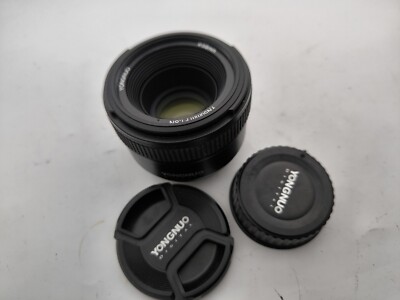 Das Yongnuo YN 50 mm f/1.8 N-Objektiv verwendet einen Nikon AF-Anschluss