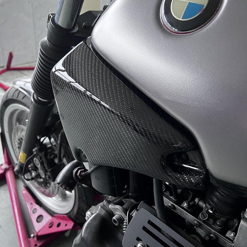 For BMW K75 K100 Carbon Fiber Front Side Panels Tank Protector Cover Fairing - Picture 3 of 12