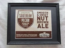 LAZY MAGNOLIA SMOOTH & SWEET NUT BROWN ALE  BEER SIGN  #1151
