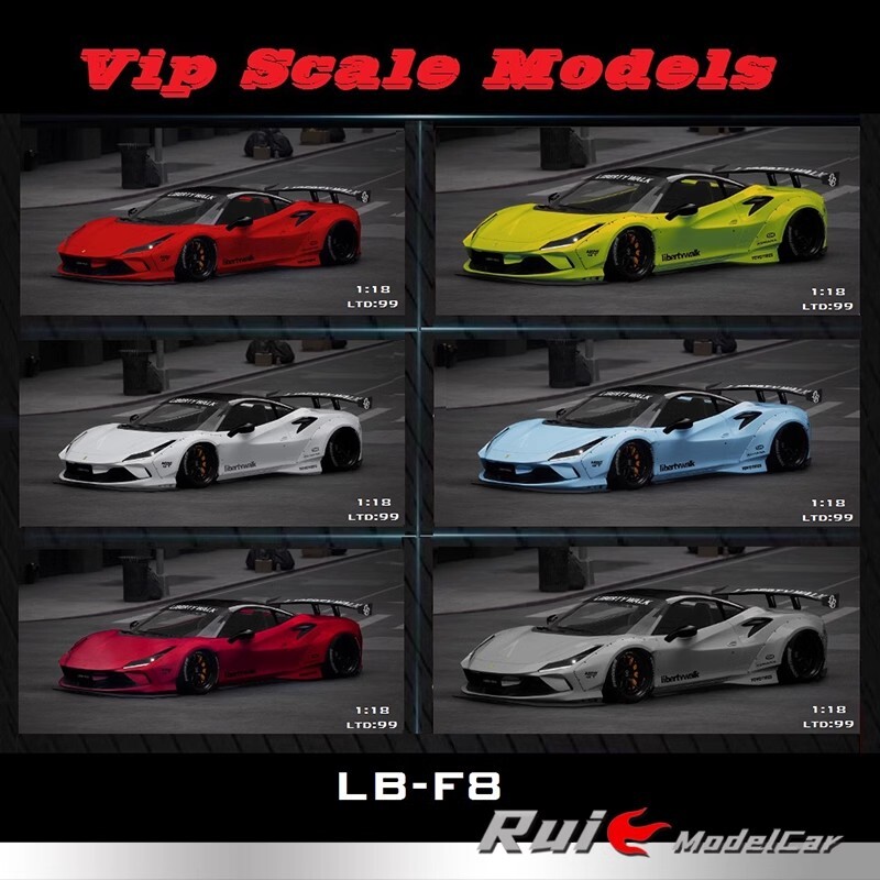 PYOMARO樣)VIP Scale Model FerrariフェラーリF8 PYOMARO樣)VIP Scale