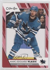 2023-24 O-Pee-Chee Red Border Marc-Edouard Vlasic #356 0c3