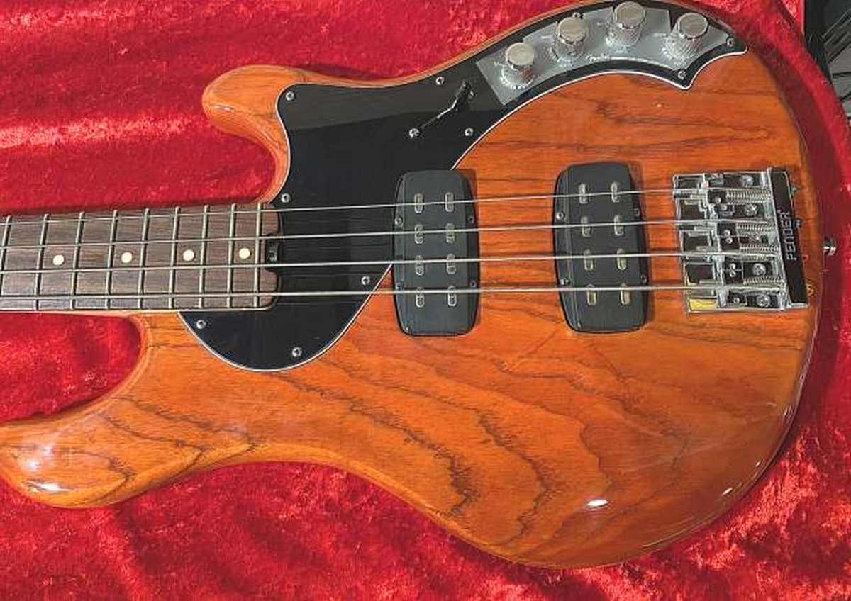 ベース Fender American Deluxe Dimension Bass V Fender Deluxe Dimension Bass V Natural - 885978319879