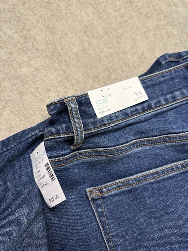 Maurice’s Nuevo Con Etiquetas Mujer’s Jeggings Talla 14 Corto Tiro Alto De Colección  - Imagen 3 de 3