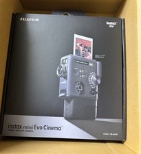 FUJIFILM instax mini Evo Hybrid Instant Camera Black Digital Analog From JPN