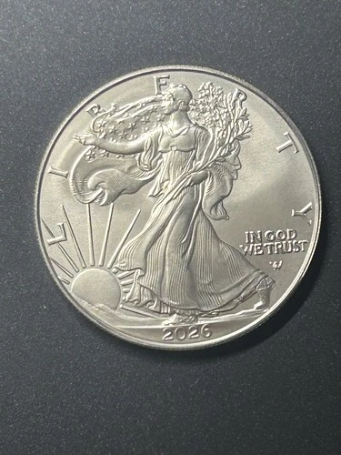 2026 Silver Eagle BU  Silver Dollar