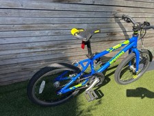 Squish 18" Unisex Kids Bike Stage 4, Blue Lime, KB-220, Age 6-8