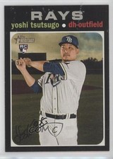 2020 Heritage High Number Silver Team Name Variation SP Yoshi Tsutsugo #548 0t0b