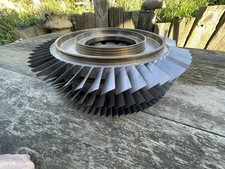 Jet Engine Blade Assembly From RB199 EX R.AF. Tornado Jet.