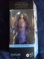 Star Wars OBI-WAN KENOBI Black Series QUI-GON JINN Force Spirit Action Figure