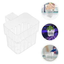  4 Pcs Aquarium Plants Holder Planter Hanging Rack Fish Tank Pots