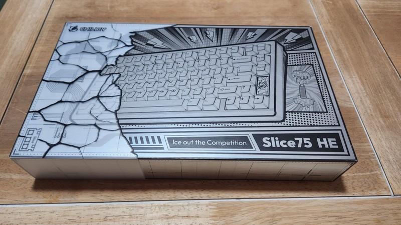 Mechanical Keyboard, Chilkey Slice75 HE Gaming Keyboard Wired, 75% Hall Effect