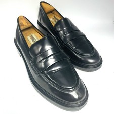 Madewell Vernon Black Patent Leather Penny Loafers Women  s 9.5 Slip-On Shoes