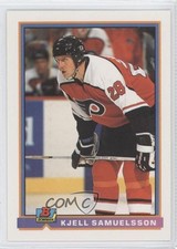 1991-92 Bowman Kjell Samuelsson #240 fm0