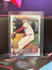 2025 Bowman Draft Chrome - Mason Morris 1st - Logofractor Error /35 - #BDC-66 