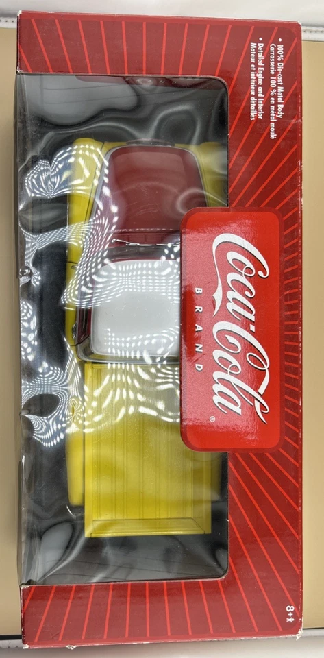Johnny Lightning 1955 Chevy Stepside Pickup - 1:18 Coca-Cola - Image 2 of 4
