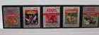 ATARI 2600 GAME CARTRIDGES LOT OF 5 CLASSICS  JOUST CENTIPEDE   (12614)