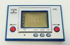 Nintendo Game ＆ Watch Fire Boxed Japan NOS