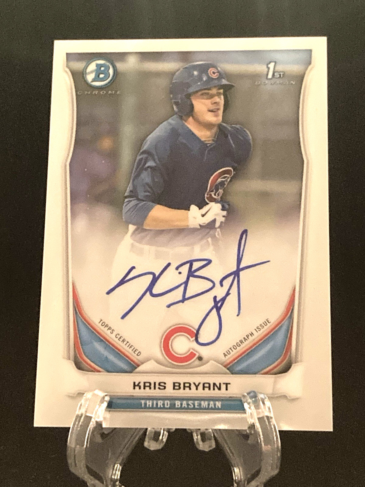 2014 KRIS BRYANT Bowman Chrome 1st Prospects Auto. Cubs