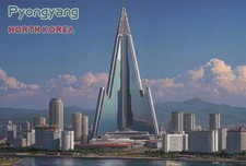 Ryugyong Hotel Pyongyang North Korea Asia, Sk...