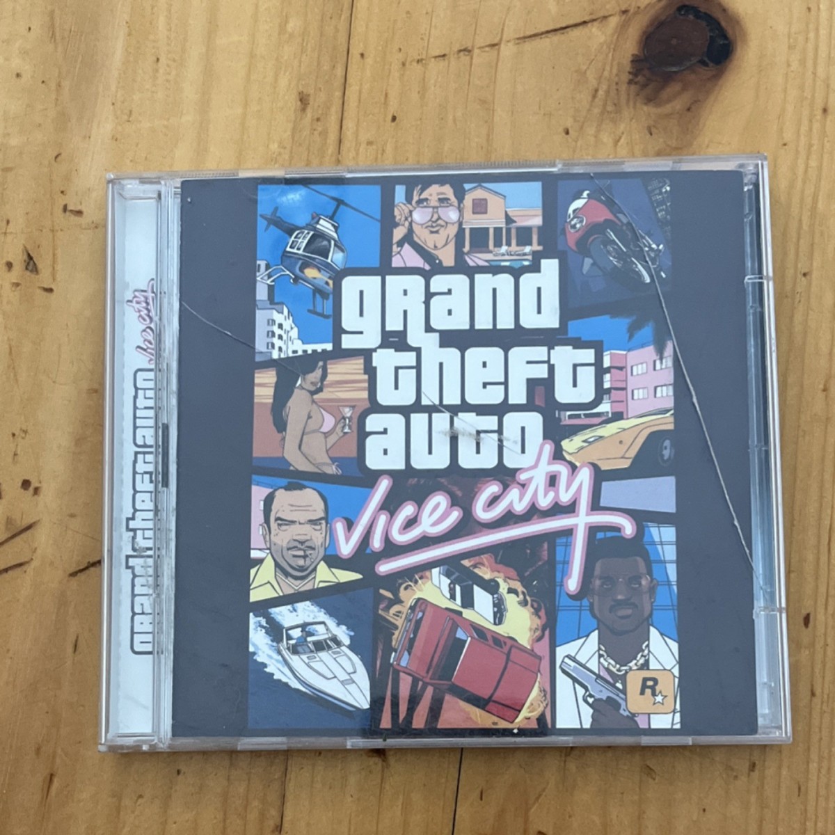 Grand Theft Auto: Vice City Rockstar Games PC Game 2 Discs with